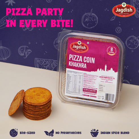 Jagdish Pizza Coin Khakhra